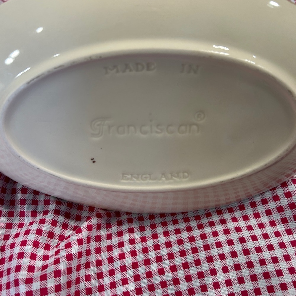 Franciscan Desert Rose Gravy Boat with Underplate - Picture 4 of 6